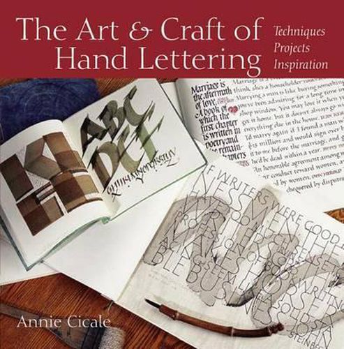 Cover image for The Art and Craft of Hand Lettering: Techniques, Projects, Inspiration