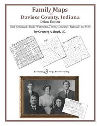 Cover image for Family Maps of Daviess County, Indiana