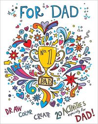 Cover image for For Dad: Coloring Book