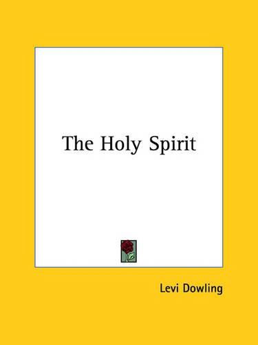 Cover image for The Holy Spirit