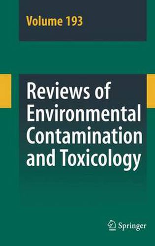 Reviews of Environmental Contamination and Toxicology 193