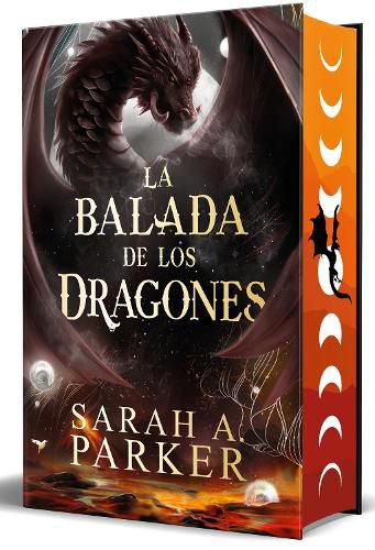 Cover image for La balada de los dragones (cantos pintados) / The Ballad of Falling Dragons (Sprayed Edges)