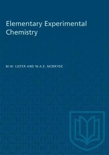 Cover image for Elementary Experimental Chemistry