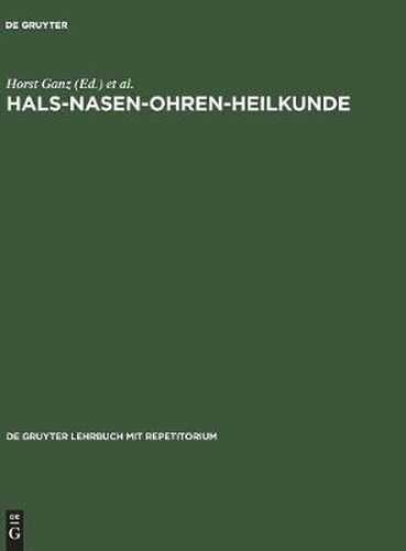 Cover image for Hals-Nasen-Ohren-Heilkunde