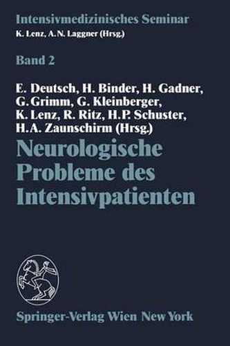 Cover image for Neurologische Probleme Des Intensivpatienten