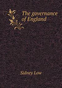 Cover image for The governance of England