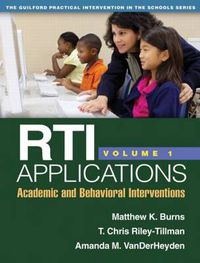 Cover image for RTI Applications: Academic and Behavioral Interventions