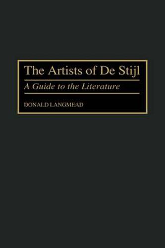 The Artists of De Stijl: A Guide to the Literature