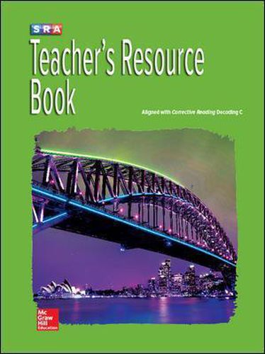 Cover image for Corrective Reading Decoding Level C, Teacher Resource Book