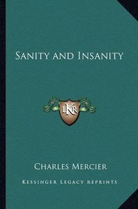 Cover image for Sanity and Insanity