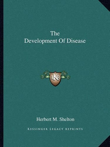 Cover image for The Development of Disease