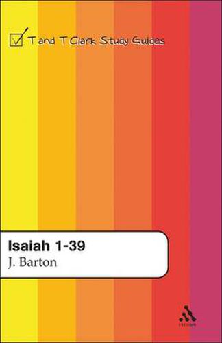 Cover image for Isaiah 1-39