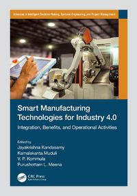 Cover image for Smart Manufacturing Technologies for Industry 4.0