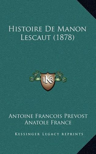 Histoire de Manon Lescaut (1878)