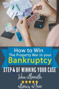 Cover image for How to Win the Property War in Your Bankruptcy
