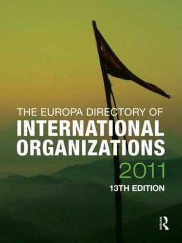 Cover image for The Europa Directory of International Organizations 2011