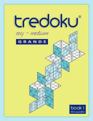 Cover image for Tredoku Easy Medium GRANDE Book 1