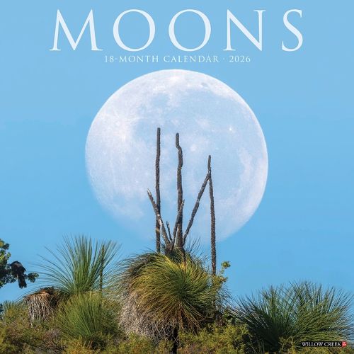 Cover image for Moons 2026 12 X 12 Wall Calendar