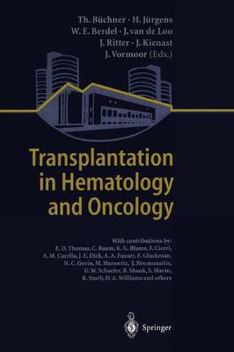 Cover image for Transplantation in Hematology and Oncology