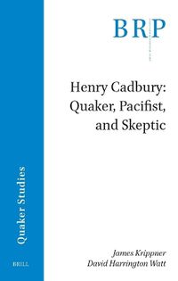 Cover image for Henry Cadbury