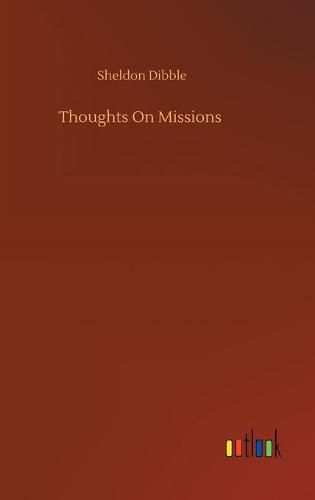 Cover image for Thoughts On Missions