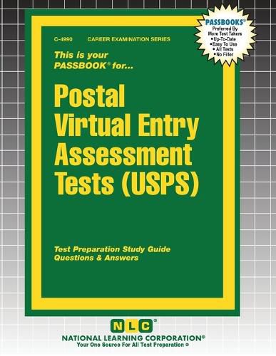 Cover image for Postal Virtual Entry Assessment Tests (USPS)