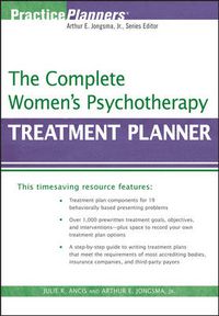 Cover image for The Complete Women's Psychotherapy Treatment Planner