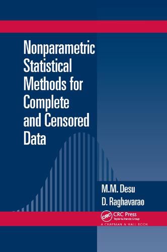 Cover image for Nonparametric Statistical Methods For Complete and Censored Data