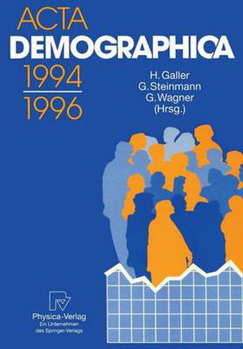 Cover image for ACTA Demographica 1994-1996