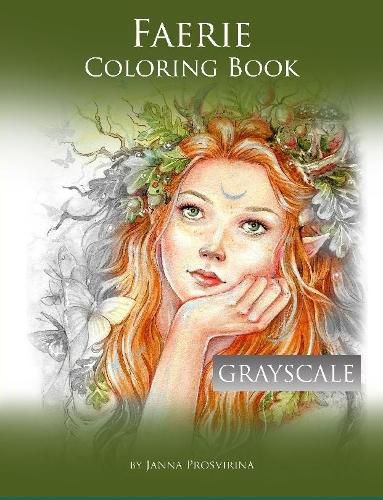 Cover image for Faerie Coloring Book