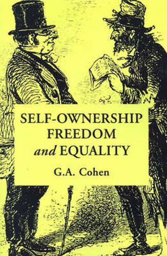 Cover image for Self-Ownership, Freedom, and Equality