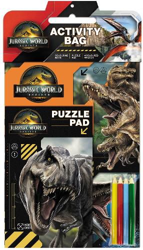 Cover image for Jurassic World Rebirth: Activity Bag (Universal)