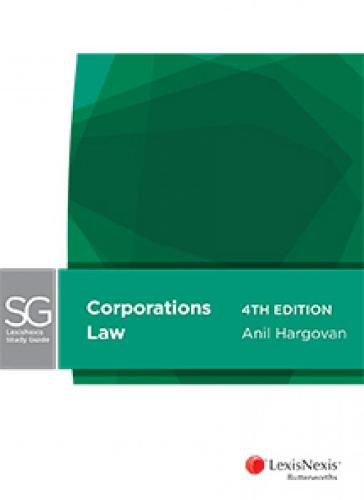 Cover image for LexisNexis Study Guide: Corporations Law