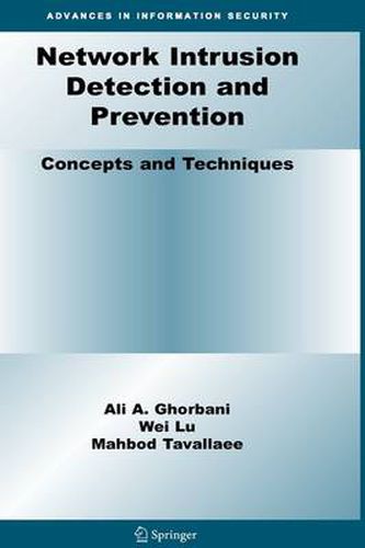 Cover image for Network Intrusion Detection and Prevention: Concepts and Techniques