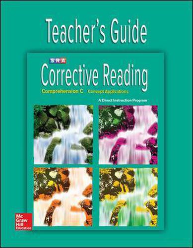 Cover image for Corrective Reading Comprehension Level C, Teacher Guide