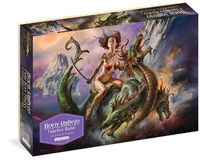 Cover image for Boris Vallejo Fearless Rider 1,000-piece Puzzle