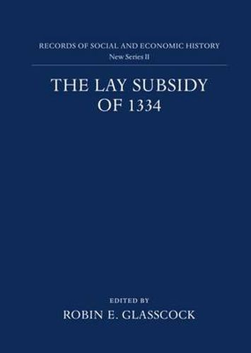 Cover image for The Lay Subsidy of 1334