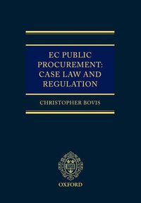 Cover image for EC Public Procurement: Case Law and Regulation