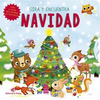 Cover image for Gira y encuentra - Navidad