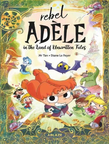 Cover image for REBEL ADELE IN THE LAND OF UNWRITTEN TALES HC