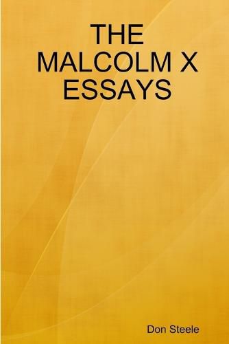 Cover image for The Malcolm X Essays