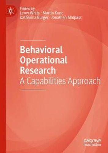 Cover image for Behavioral Operational Research: A Capabilities Approach