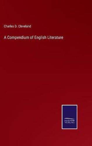 Cover image for A Compendium of English Literature