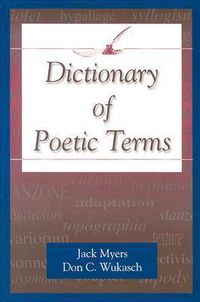 Cover image for Dictionary of Poetic Terms