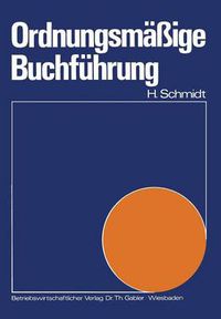 Cover image for Ordnungsmassige Buchfuhrung