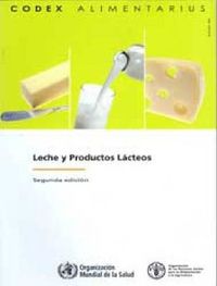 Cover image for Leche y Productos Lacteos, Comision FAO/OMS del Codex Alimentarius - Segunda edicion.