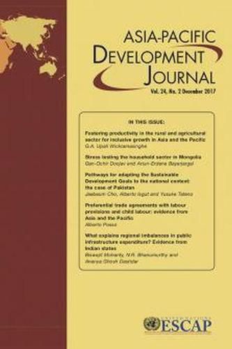 Asia-Pacific Development Journal, Volume 24, Number 2, December 2017