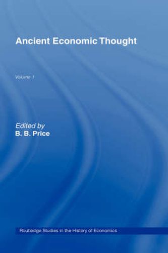 Cover image for Ancient Economic Thought