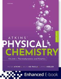 Cover image for Atkins Physical Chemistry V1
