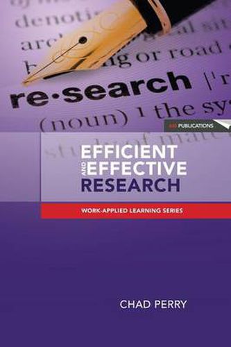 Cover image for Efficient and Effective Research: A Toolkit for Research Students and Developing Researchers